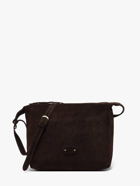 Sac Bandoulière Vintage Mila louise Marron vintage 23067V
