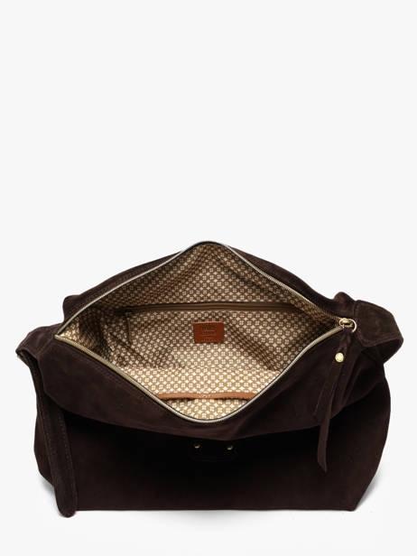 Sac Bandoulière Vintage Mila louise Marron vintage 23067V vue secondaire 2