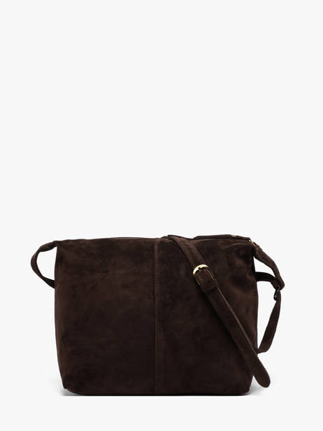 Sac Bandoulière Vintage Mila louise Marron vintage 23067V vue secondaire 3