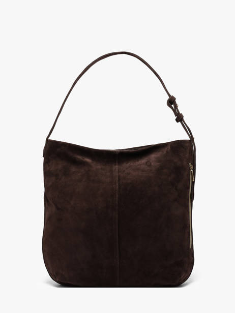Sac Porté épaule Vintage Mila louise Marron vintage 23047V vue secondaire 3