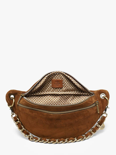 Sac Banane Petra Mila louise Marron vintage 23689V vue secondaire 3