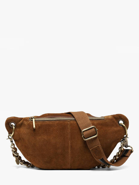 Sac Banane Petra Mila louise Marron vintage 23689V vue secondaire 4