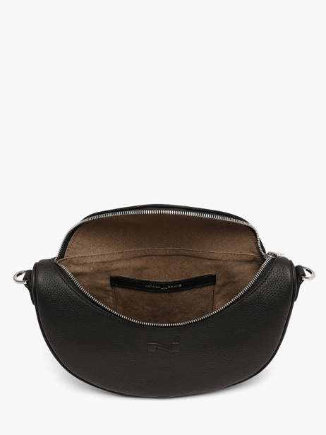 Sac Bandoulière Lago Cuir Nathan baume Noir brasil 3 vue secondaire 4