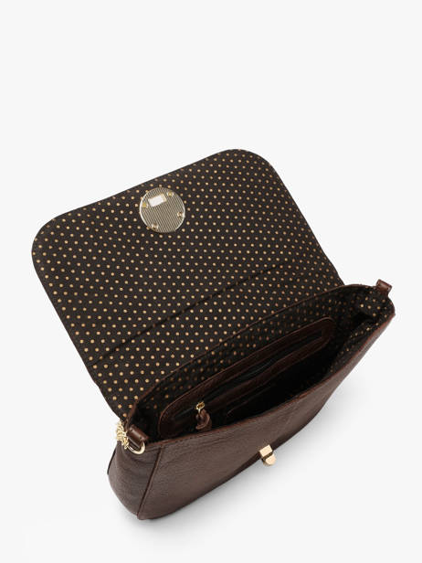 Sac Bandoulière Grainna Cuir Pieces Marron grainna 17164791 vue secondaire 3