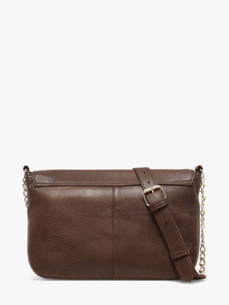 Sac Bandoulière Grainna Cuir Pieces Marron grainna 17164791 vue secondaire 4