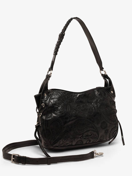Sac Porté épaule Sirocco Desigual Noir sirocco 26WAXP10 vue secondaire 2