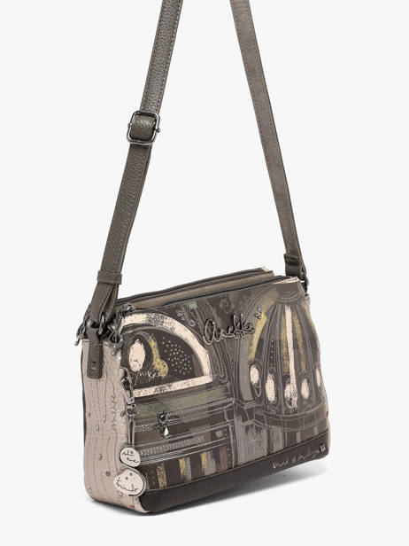 Sac Bandoulière Melody Anekke Gris melody 43813184 vue secondaire 2