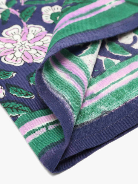 Petit Foulard Carthage 50x50 Byzantine Multicolore foulard CAR vue secondaire 2