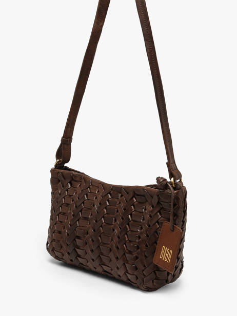 Sac Bandoulière Heritage Cuir Biba Marron heritage ELK2L vue secondaire 1