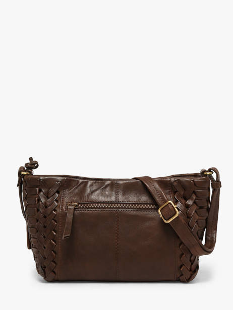 Sac Bandoulière Heritage Cuir Biba Marron heritage ELK2L vue secondaire 3