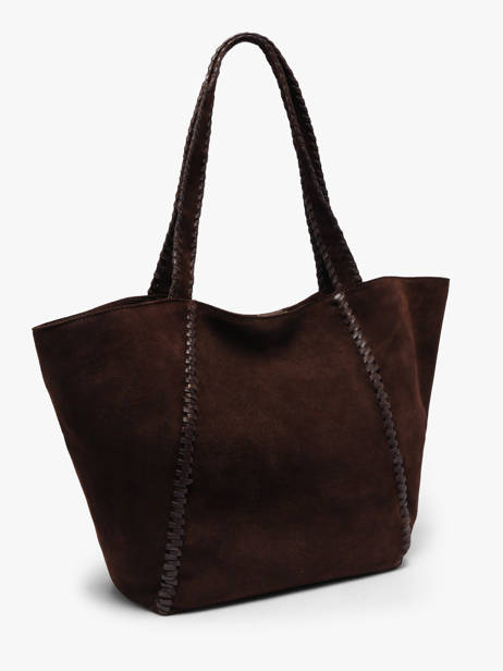 Sac Porté épaule Heritage Cuir Biba Marron heritage NAW1L vue secondaire 1