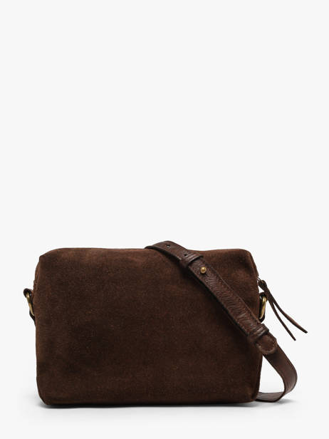 Sac Bandoulière Heritage Cuir Biba Marron heritage RSS3L vue secondaire 3