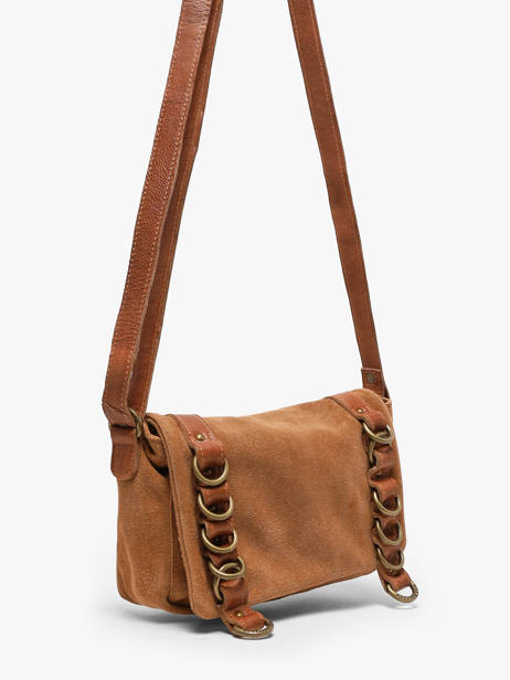 Sac Bandoulière Heritage Biba Marron heritage RGG1L vue secondaire 1
