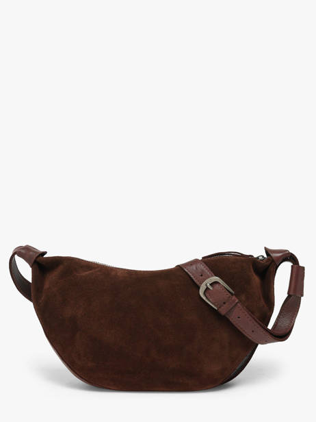 Sac Bandoulière Leather Cuir Biba Marron leather LAA1L vue secondaire 3