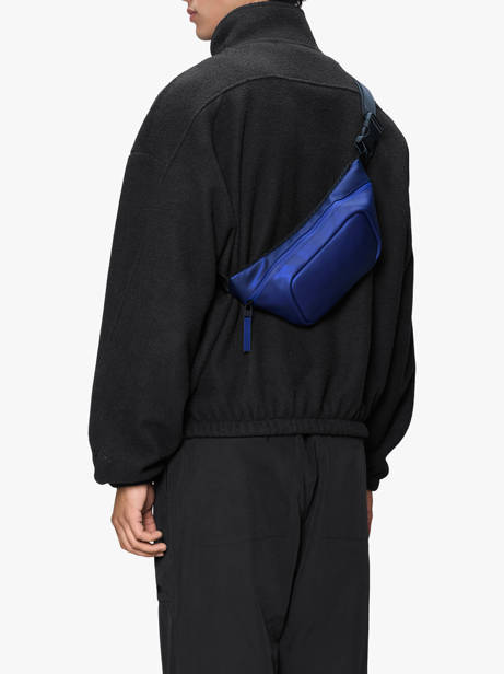 Sac Banane Rains Bleu city 14730 vue secondaire 1