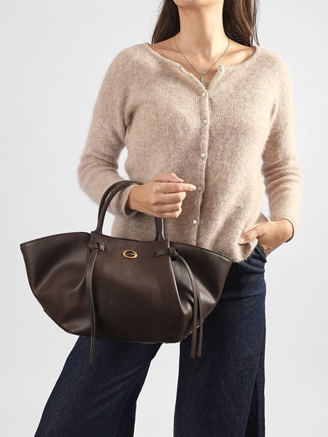 Sac Porté Main Allegra Guess Marron allegra BG223706 vue secondaire 1