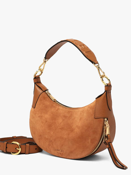 Sac Bandoulière Origami Cuir Lancel Marron origami A14279 vue secondaire 2