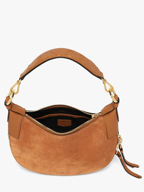 Sac Bandoulière Origami Cuir Lancel Marron origami A14279 vue secondaire 4
