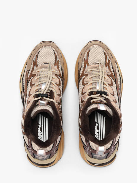 Sneakers Bro Mrp star Beige women V14 vue secondaire 3