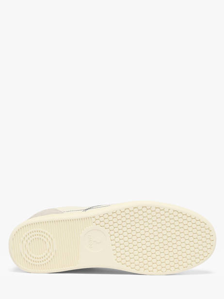 Sneakers En Cuir Faguo Blanc men 25CG3113 vue secondaire 4