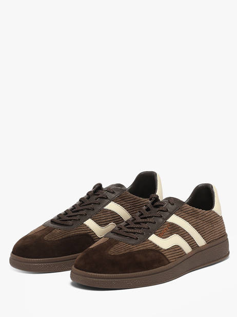 Sneakers En Cuir Gant Marron men 33638375 vue secondaire 1