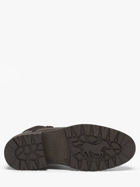 Bottines Mustang Marron men M0031006 vue secondaire 4