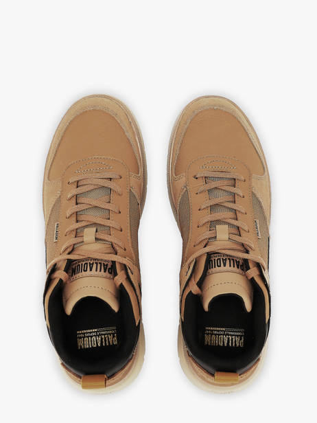 Sneakers En Cuir Palladium Beige men 4340252 vue secondaire 3