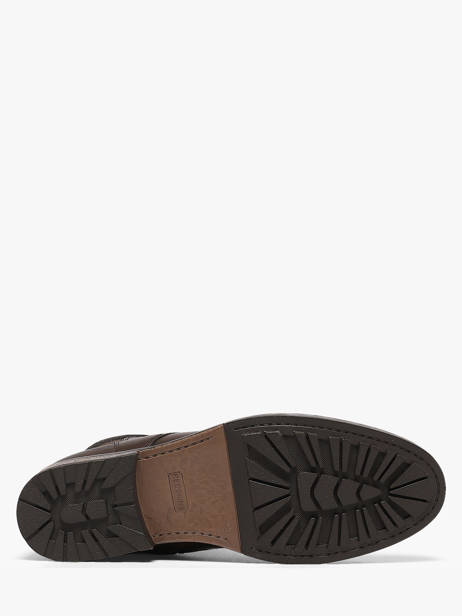Boots En Cuir Redskins Marron men SPICY2 vue secondaire 4