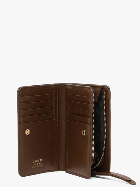 Portefeuille Origami Cuir Lancel Marron origami A13423 vue secondaire 1