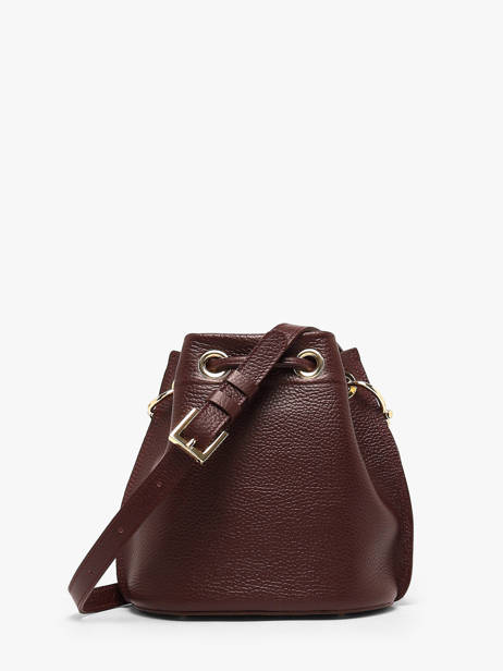 Sac Bourse Alba Double Cuir Lancaster Marron alba double 80 vue secondaire 3