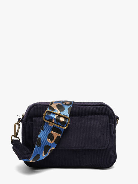Sac Bandoulière Milla Coton Pieces Bleu milla 17159866 vue secondaire 4
