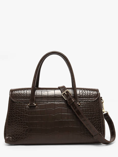 Sac Porté Main Exo Cuir Lancaster Marron exo 108 vue secondaire 3