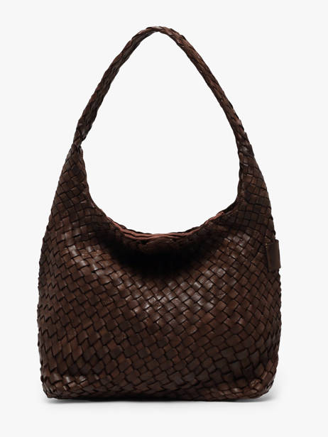 Sac Porté épaule Heritage Cuir Biba Marron heritage KIL1L vue secondaire 3