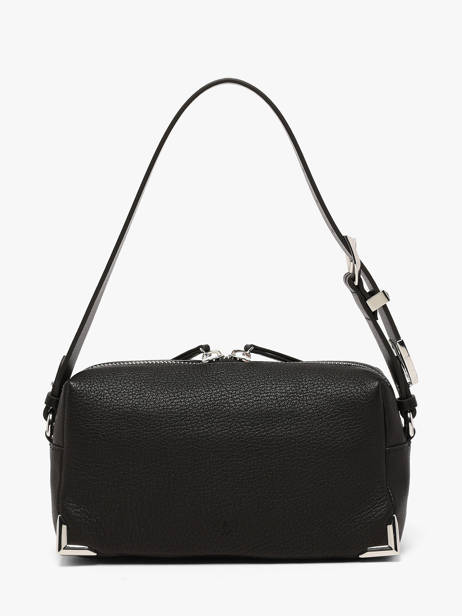Sac Bandoulière Bauletto Cuir Pinko Noir love bag soft 6761A3CX vue secondaire 6