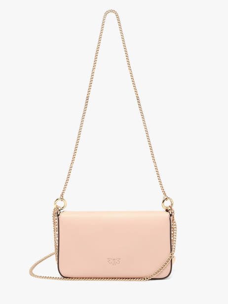 Sac Téléphone Love Bag Charms Cuir Pinko Rose love bag icon 7028A0QO vue secondaire 5