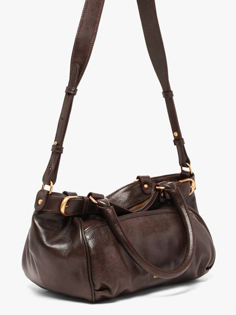 Sac à Main Lune Cuir Vanessa bruno Marron lune 7V40920 vue secondaire 2