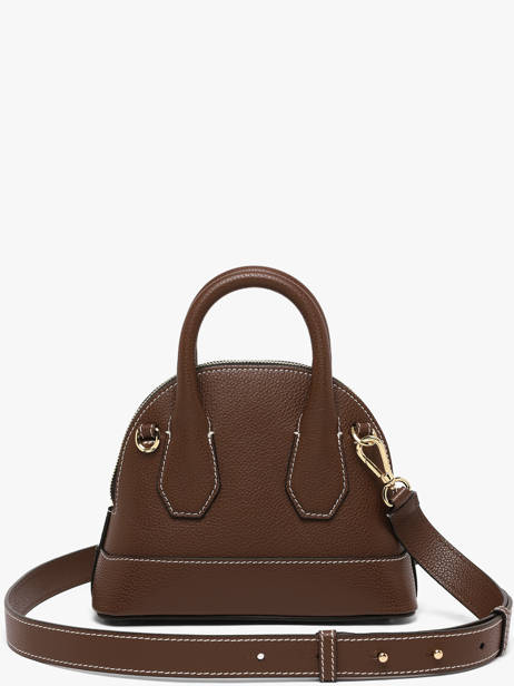 Sac Bandoulière Belleville Cuir Lancel Marron belleville A13735 vue secondaire 5