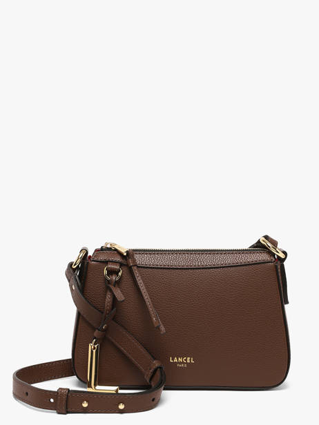 Sac Bandoulière Faubourg Cuir Lancel Marron faubourg A13524