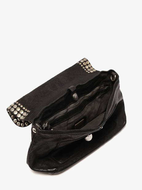 Sac Bandoulière Orchidea Cuir Campomaggi Noir orchidea 25890ND vue secondaire 4