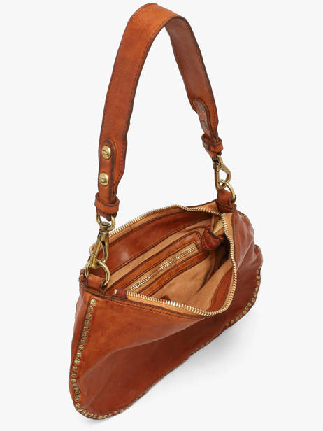 Sac Bandoulière Kura Cuir Campomaggi Marron kura 42760ND vue secondaire 4