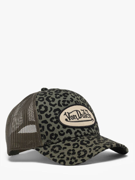 Casquette Von dutch Vert accessoires VEKLE vue secondaire 1