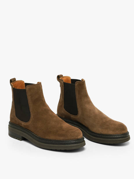 Chelsea Boots En Cuir Aliwell Marron women A225153 vue secondaire 1