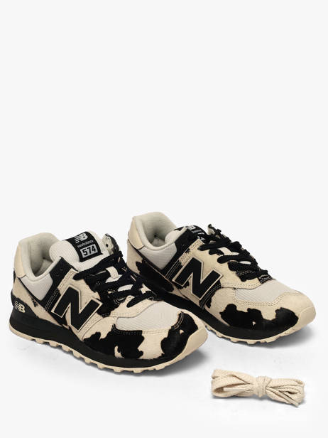 Sneakers 574 Cow New balance Noir women W574PH vue secondaire 1