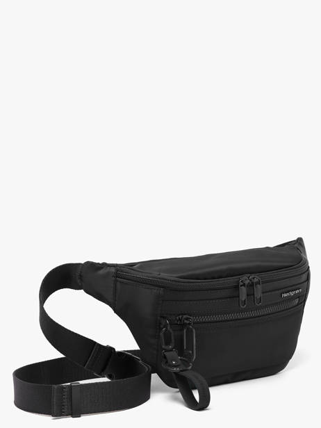 Sac Banane Ziva Polyester Recyclé Hedgren Noir inner city upgrade HIC435 vue secondaire 2