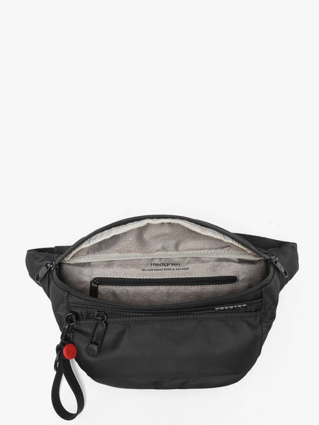 Sac Banane Ziva Polyester Recyclé Hedgren Noir inner city upgrade HIC435 vue secondaire 3