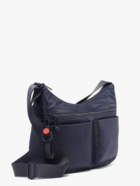 Sac Bandoulière Alex Polyester Recyclé Hedgren Bleu inner city upgrade HIC437 vue secondaire 2