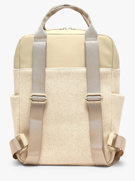 Sac à Dos Bergen Small Ibiza 1 Compartiment Kapten and son Beige ibiza IB vue secondaire 3
