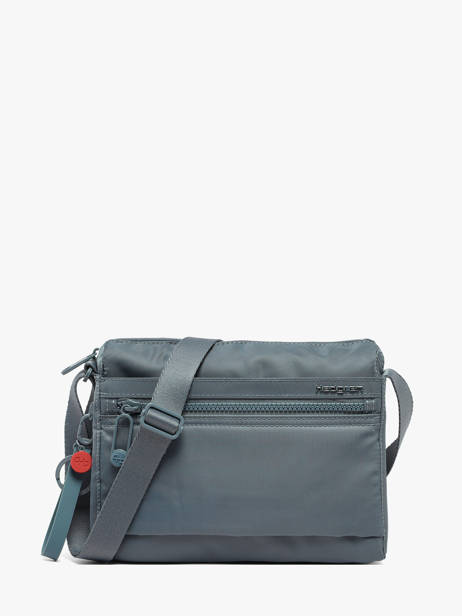 Sac Bandoulière Eye Polyester Recyclé Hedgren Bleu inner city upgrade HIC176