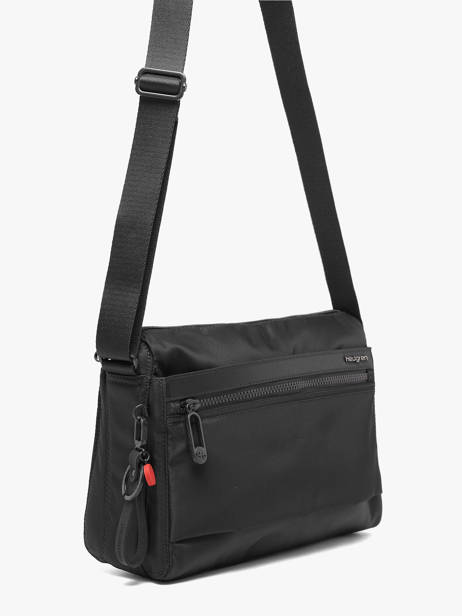Sac Bandoulière M Eye Polyester Recyclé Hedgren Noir inner city upgrade HIC176M vue secondaire 2
