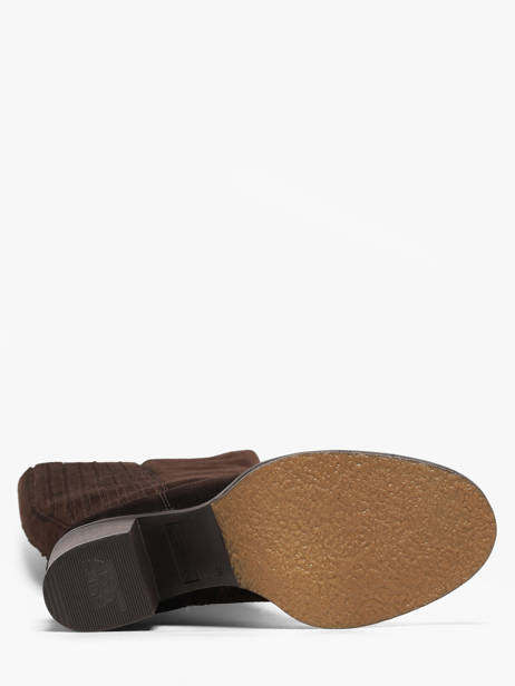 Bottes à Talon En Cuir Tamaris Marron women 47 vue secondaire 4